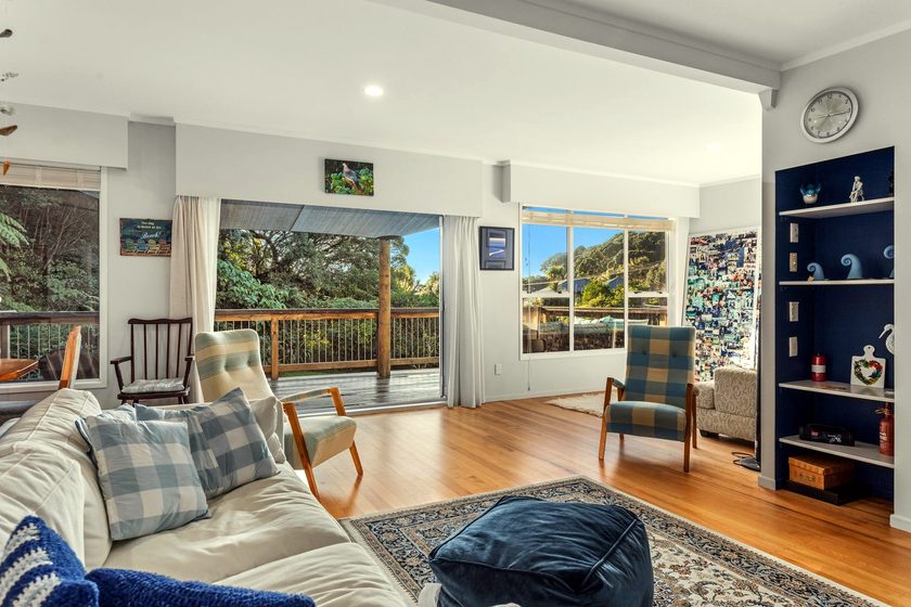 Coastal-styled living room